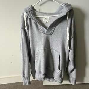 Aerie Down to Earth Henley Hoodie